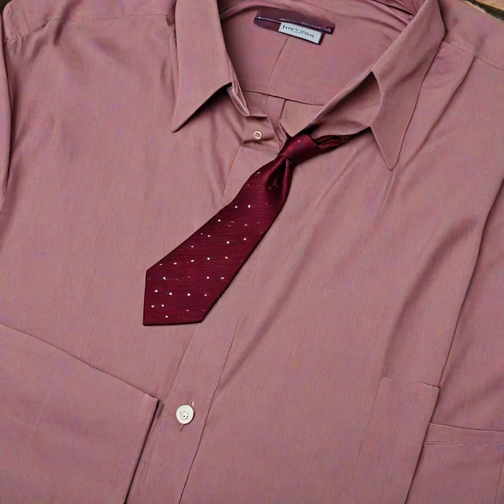 Jaki krawat do bordowej koszuli?