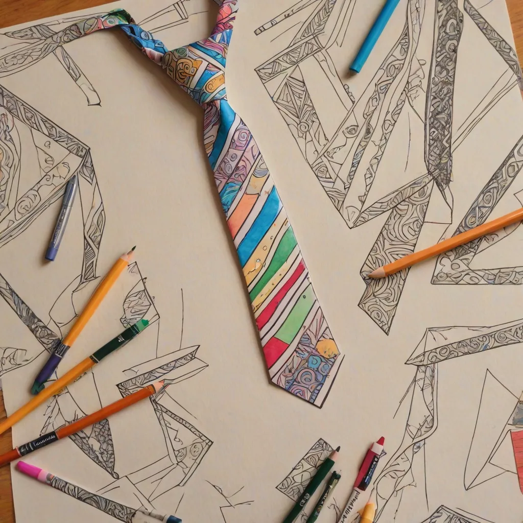 Jak narysować krawat?