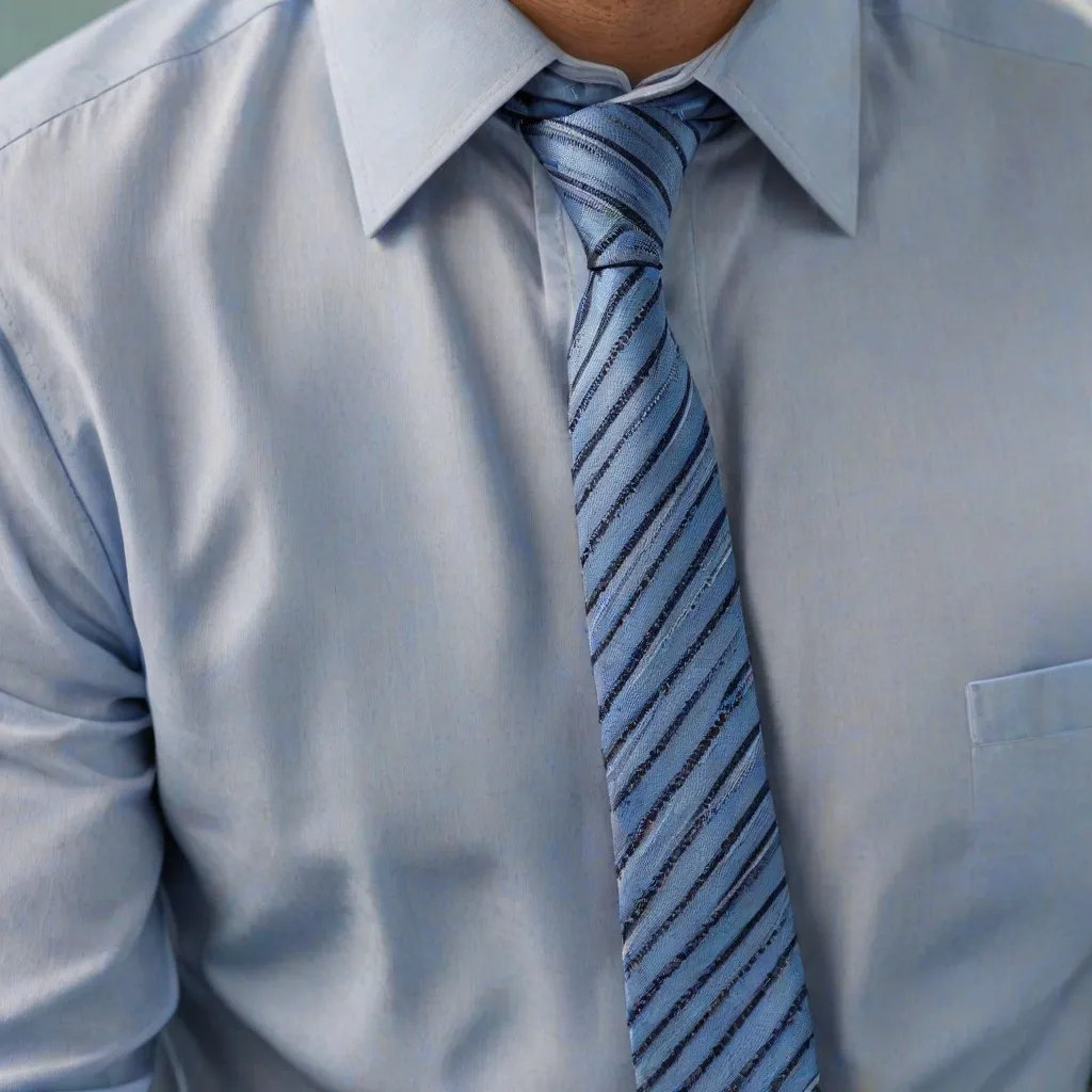 Jaki krawat do niebieskiej koszuli?