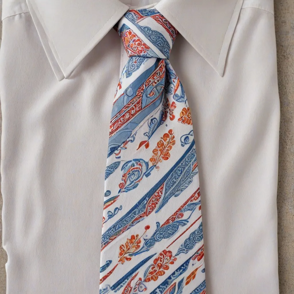 Jaki krawat do koszuli w kropki?